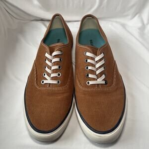 SeaVees Legend Cordies US Mens Size 11 Brown Corduroy Casual Sneaker Shoes EUC